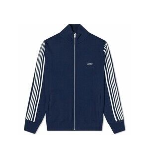 Autry Zipped Sweatshirt With Contrasting Stripes And Embroidered Logo - NWT